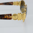 FENDI Sunglasses metal Gold Tone Auth am9921-8