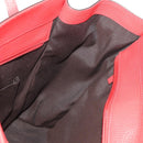 GUCCI Interlocking Tote Bag Leather Red Gold 353581 Auth am9922V-21