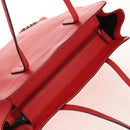 GUCCI Interlocking Tote Bag Leather Red Gold 353581 Auth am9922V-6