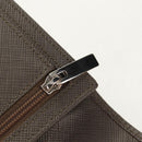 Salvatore Ferragamo Gancini Long Wallet Leather Silver Auth am9924V-9