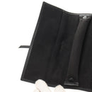 Christian Dior Trotter Canvas Jewelry Case Black Silver Auth am9927V-15