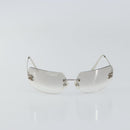 CHANEL Sunglasses metal Silver CC Auth am9928V-2