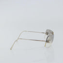 CHANEL Sunglasses metal Silver CC Auth am9928V-5