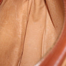 MCM Logogram Vicetos Shoulder Bag PVC Leather Brown Gold Auth am9931-11