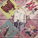 HERMES Carre 90 Scarf ""FETES VENITIENNES"" Silk Purple Auth am9932-6