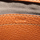 Chloe Marcie Small Saddle Bag Leather Brown Gold 01-13-62-65 Auth am9934M-21