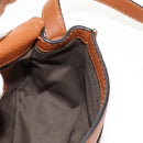 Chloe Marcie Small Saddle Bag Leather Brown Gold 01-13-62-65 Auth am9934M-23