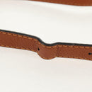 Chloe Marcie Small Saddle Bag Leather Brown Gold 01-13-62-65 Auth am9934M-8