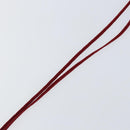 Baccarat Heart Necklace Glass Red Auth am9936-10