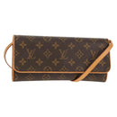 LOUIS VUITTON Monogram Pochette Twin GM Shoulder Bag M51852 LV Auth am9937V-1