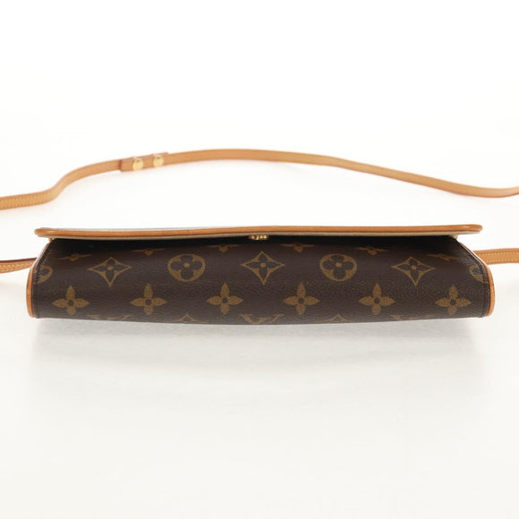 LOUIS VUITTON Monogram Pochette Twin GM Shoulder Bag M51852 LV Auth am9937V