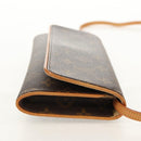 LOUIS VUITTON Monogram Pochette Twin GM Shoulder Bag M51852 LV Auth am9937V-4