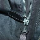 FENDI Zucchino Canvas Boston Bag Brown Black Auth am9942-22