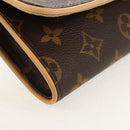 LOUIS VUITTON Monogram Pochette Twin GM Shoulder Bag M51852 LV Auth am9943V-15