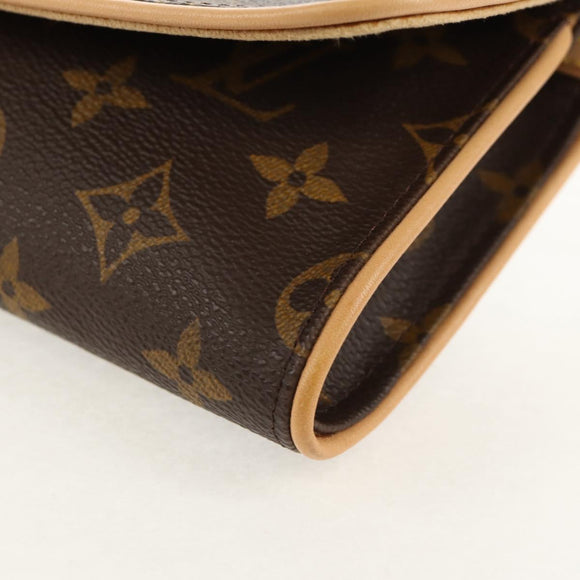 LOUIS VUITTON Monogram Pochette Twin GM Shoulder Bag M51852 LV Auth am9943V
