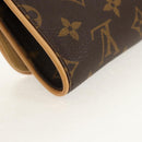 LOUIS VUITTON Monogram Pochette Twin GM Shoulder Bag M51852 LV Auth am9943V-17