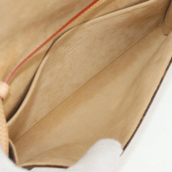 LOUIS VUITTON Monogram Pochette Twin GM Shoulder Bag M51852 LV Auth am9943V