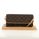 LOUIS VUITTON Monogram Pochette Twin GM Shoulder Bag M51852 LV Auth am9943V-12