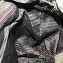 PRADA Backpack Nylon Khaki Silver Auth am9947-25