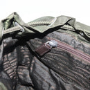 PRADA Backpack Nylon Khaki Silver Auth am9947-27