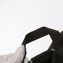 PRADA Backpack Nylon Khaki Silver Auth am9947-14