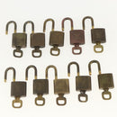LOUIS VUITTON Padlock 10 Set Padlock metal Gold LV Auth am9951-8