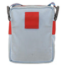 CHANEL Sports Line Shoulder Bag Nylon Red Blue CC Auth am9958-2