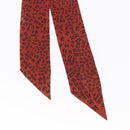 HERMES Twilly Carre 90 Scarf Silk 3 Set Black Navy Red Auth am9962-3