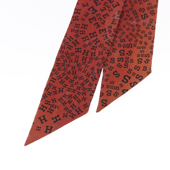 HERMES Twilly Carre 90 Scarf Silk 3 Set Black Navy Red Auth am9962