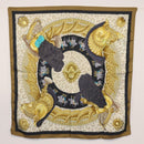 HERMES Twilly Carre 90 Scarf Silk 3 Set Black Navy Red Auth am9962-8