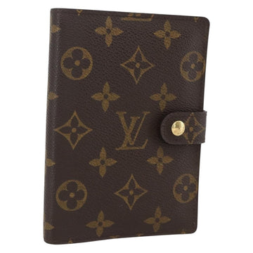 LOUIS VUITTON Monogram Agenda PM Day Planner Cover R20005 LV Auth am9963