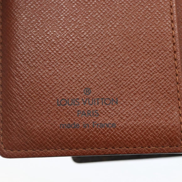 LOUIS VUITTON Monogram Agenda PM Day Planner Cover R20005 LV Auth am9963