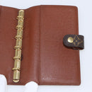 LOUIS VUITTON Monogram Agenda PM Day Planner Cover R20005 LV Auth am9963-15