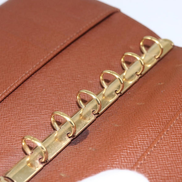 LOUIS VUITTON Monogram Agenda PM Day Planner Cover R20005 LV Auth am9963