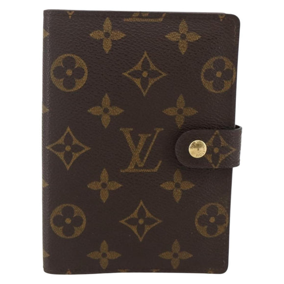 LOUIS VUITTON Monogram Agenda PM Day Planner Cover R20005 LV Auth am9963