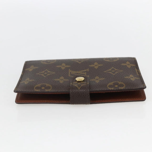 LOUIS VUITTON Monogram Agenda PM Day Planner Cover R20005 LV Auth am9963