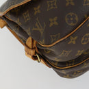 LOUIS VUITTON Monogram Saumur 30 Shoulder Bag M42256 LV Auth am9966-15