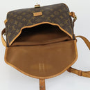LOUIS VUITTON Monogram Saumur 30 Shoulder Bag M42256 LV Auth am9966-21