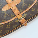 LOUIS VUITTON Monogram Saumur 30 Shoulder Bag M42256 LV Auth am9966-24