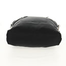 PRADA Tote Bag Nylon 2way Black Silver Auth am9967-5