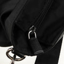 PRADA Tote Bag Nylon 2way Black Silver Auth am9967-23