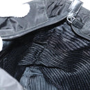 PRADA Tote Bag Nylon 2way Black Silver Auth am9967-26