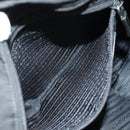 PRADA Tote Bag Nylon 2way Black Silver Auth am9967-28