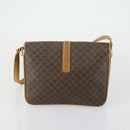 CARTIER Celine Macadam Canvas Bag Leather 2 Set Brown Bordeaux Auth am9969-3