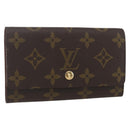 LOUIS VUITTON Monogram Porte Monnaie Zip Wallet M61735 LV Auth am9970V-1
