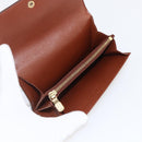 LOUIS VUITTON Monogram Porte Monnaie Zip Wallet M61735 LV Auth am9970V-10