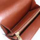 LOUIS VUITTON Monogram Porte Monnaie Zip Wallet M61735 LV Auth am9970V-17