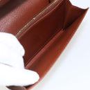 LOUIS VUITTON Monogram Porte Monnaie Zip Wallet M61735 LV Auth am9970V-18