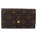 LOUIS VUITTON Monogram Porte Monnaie Zip Wallet M61735 LV Auth am9970V-13