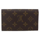 LOUIS VUITTON Monogram Porte Monnaie Zip Wallet M61735 LV Auth am9970V-2